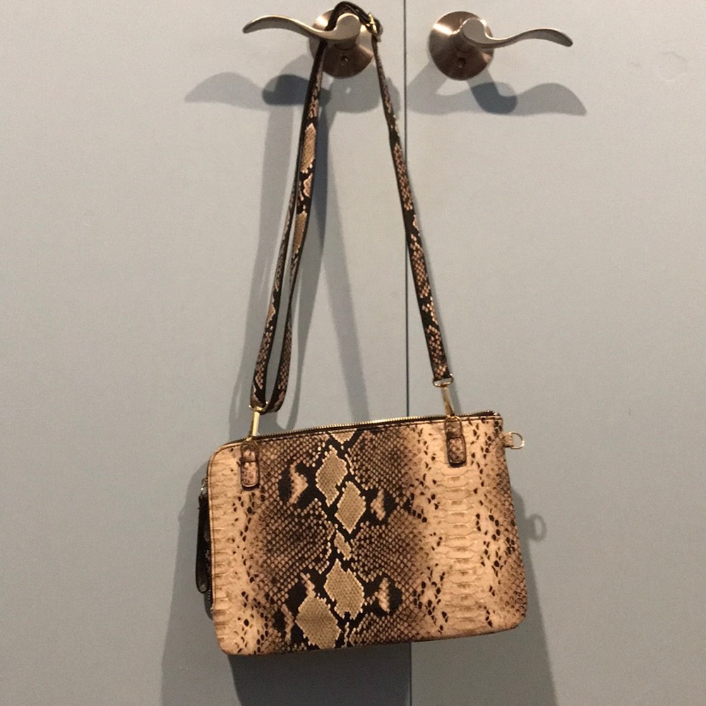 Topshop Snakeskin Purse